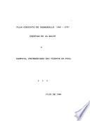 Plan conjunto de desarrollo 1968-1972