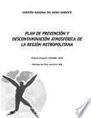 Plan de prevención y descontaminación atmosférica de la región metropolitana