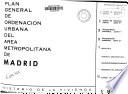 Plan General de Ordenación Urbana del Área Metropolitana de Madrid