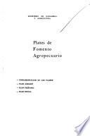 Planes de fomento agropecuario
