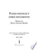 Planes politicos y otros documentos