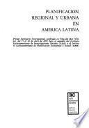 Planificación regional y urbana en América Latina