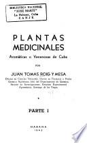 Plantas medicinales, aromáticas o venenosas de Cuba