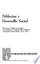 Población y desarrollo social