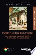 Población y familias diversas. Esclavos, nobles y jefaturas femeninas en el valle del río Cauca, 1766-1830