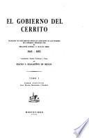 Poder ejecutivo. t. 2. Poder legislativo