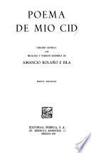 Poema de mío Cid