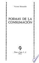 Poemas de la consumación