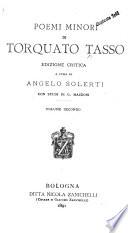 Poemi minori di Torquato Tasso