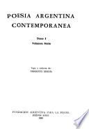 Poesía argentina contemporanea