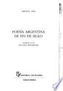 Poesía argentina de fin de siglo