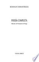 Poesía completa