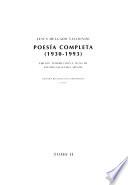 Poesía completa
