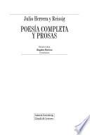 Poesía completa y prosas