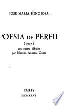 Poesía de perfil (1925)