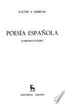 Poesía española: Posromanticismo