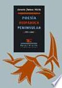 Poesía hispánica peninsular
