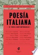 Poesía italiana. La lengua incansable