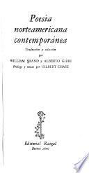 Poesía norteamericana contemporánea