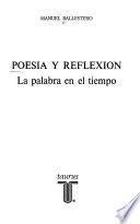 Poesía y reflexión