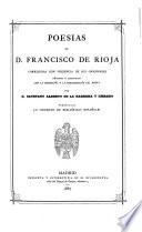 Poesias de D. Francisco de Rioja
