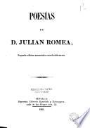 Poesias de Julián Romea