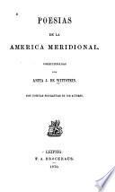 Poesías de la América Meridional