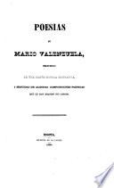 Poesias de Mario Valenzuela