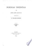Poesias ineditas