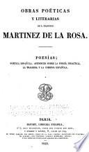 Poesias; poética española; apéndices sobre la poesía didactica, la tragedia y la comedia