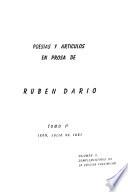 Poesías y artículos en prosa de Rubén Darío