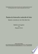 Poetica de Aristoteles traducida de latin