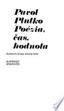 Poézia, čas, hodnota