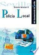 Policía local del ayuntamiento de sevilla. Temario volumen ii