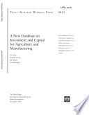 Policy Research Working Paper, Issue 2012