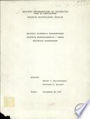 Politica Economica Agopampeana Politica Macroeconomica y Otras Politicas Sectoriales