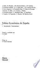 Política económica de España