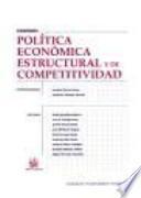 Política económica estructural y de competitividad