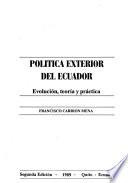 Política exterior del Ecuador
