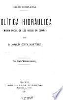 Política hidráulica