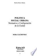Política social urbana