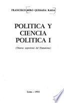 Política y ciencia política I