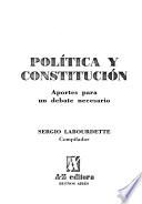 Política y constitución
