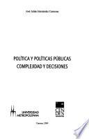 Política y políticas públicas