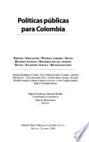 Políticas públicas para Colombia