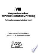 Políticas sociales para la justicia social