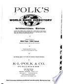 Polk's World Bank Directory