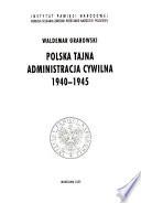 Polska tajna administracja cywilna