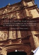 Pondus Meum Amor Meus. Estudios filosóficos en homenaje al profesor Pablo García Castillo