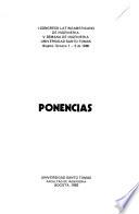 Ponencias